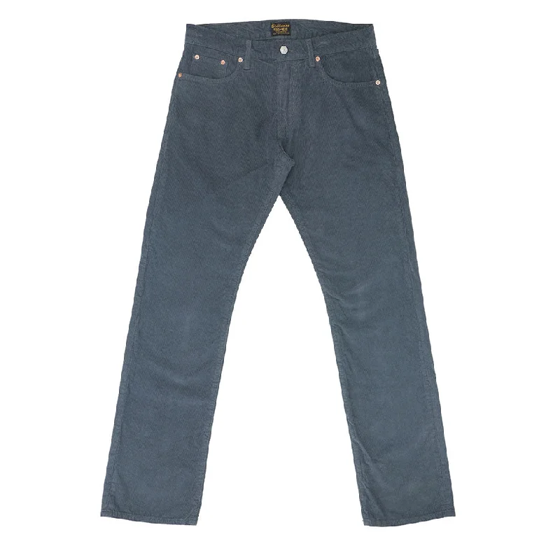 5-Pocket Slim Fit Corduroy Pants - Moon