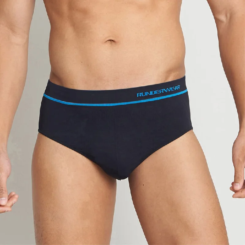 Men's Running Briefs - Black