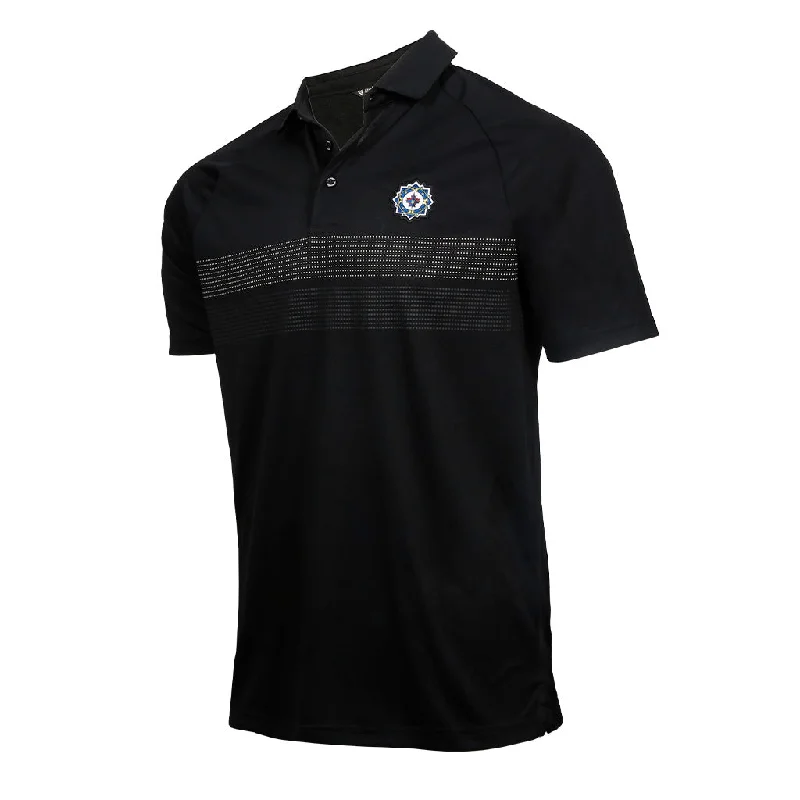 UKRAINIAN LOGO MASON POLO BLACK