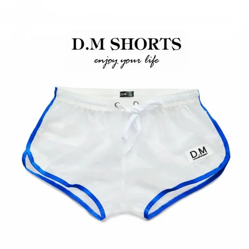 D.M Men's Home Boxers Transparent Beach Pants