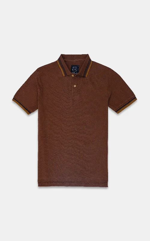 CLASSIC POLO SHIRT RUST