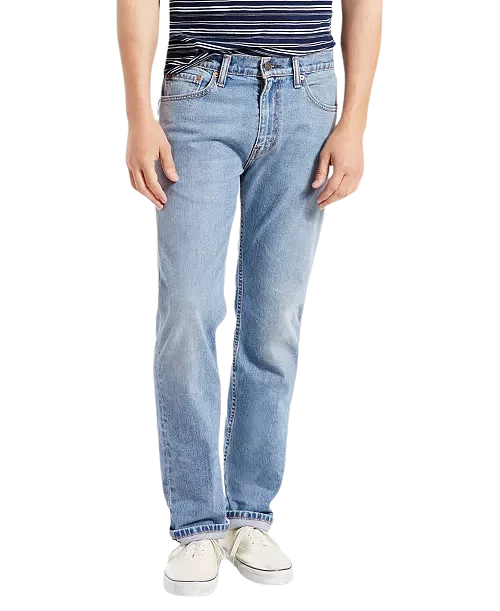 Levi's 505 Light Blue Regular-Fit Men's Jeans