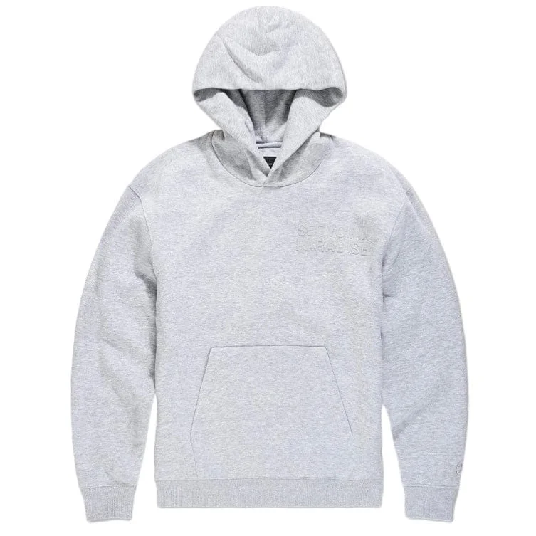 Jordan Craig Paradise Tonal Pullover Hoodie (Heather Grey) 8550H