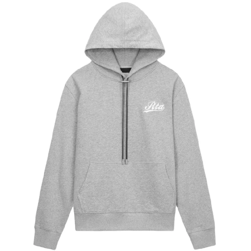 Rta Dion Hoodie (Heather Grey Collegiate Script) MU24K628-T1181HGRCS