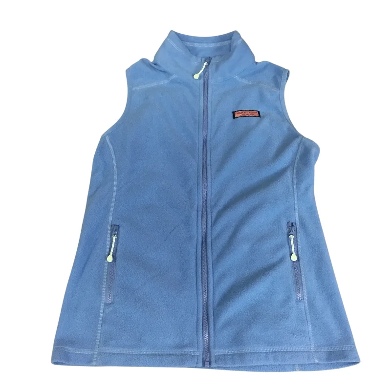 Vest Fleece By Vineyard Vines In Blue, Size: Xs