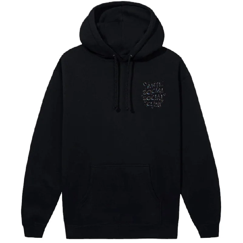 Anti Social Social Club Bubbles Logo Hoodie (Black)