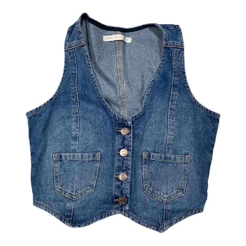 Vest Other By Altard State In Blue Denim, Size: M