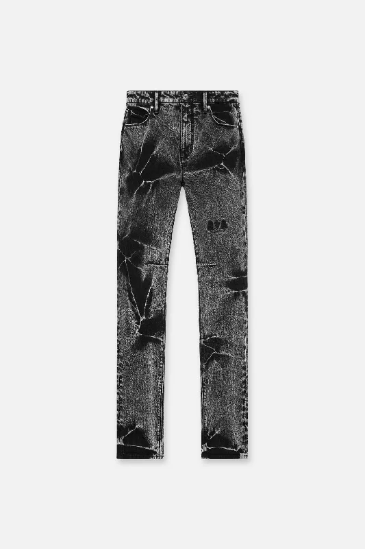 BRYANT SKINNY JEAN | FLOWER ACID WASH