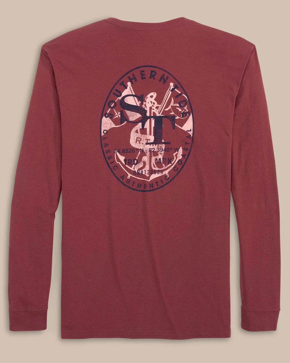 Southern Tide ST Classic RTM Coin Long Sleeve T-Shirt