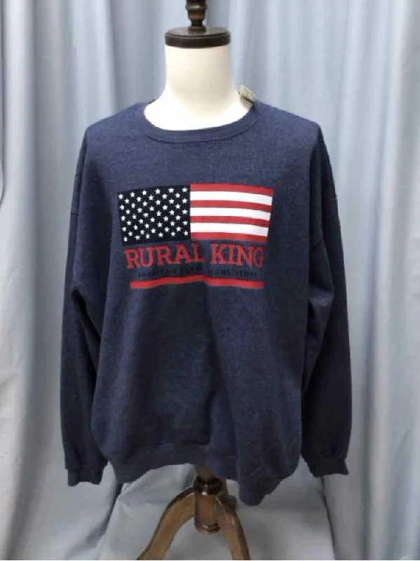 SIZE X LARGE RURAL KING Men's SHIRTS