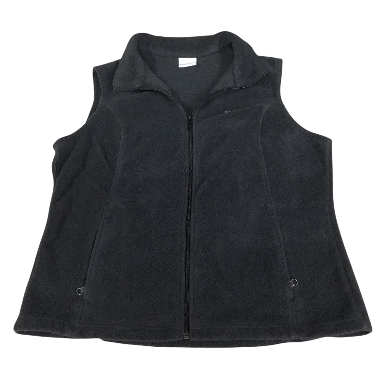 Vest Fleece By Columbia In Black, Size: Xl