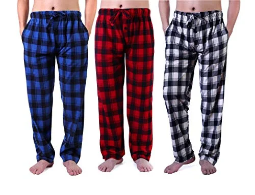 Fleece Pajama Lounge Pants | USA BIG & TALL | Men's (3 Pack)