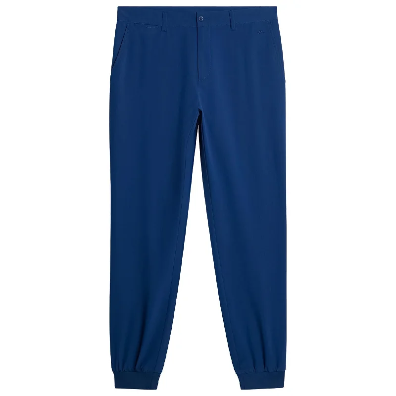 Cuff Double Weave Stretch Jogger Pants Estate Blue - SU24