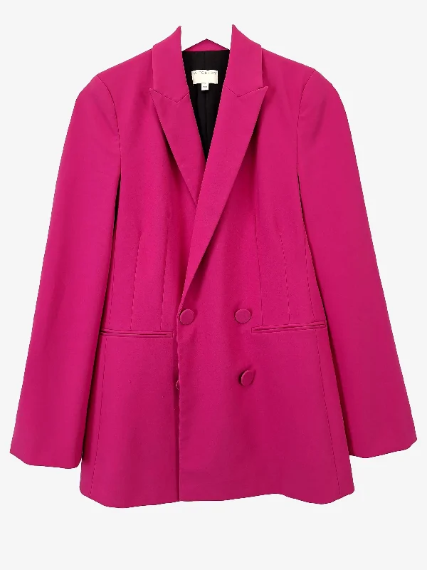 Witchery Fuchsia Structured Office Blazer Size 8