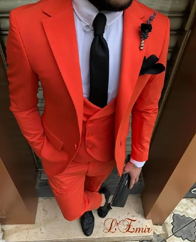 Suit Men's Wedding Suits Slim Fit Three Piece Suit