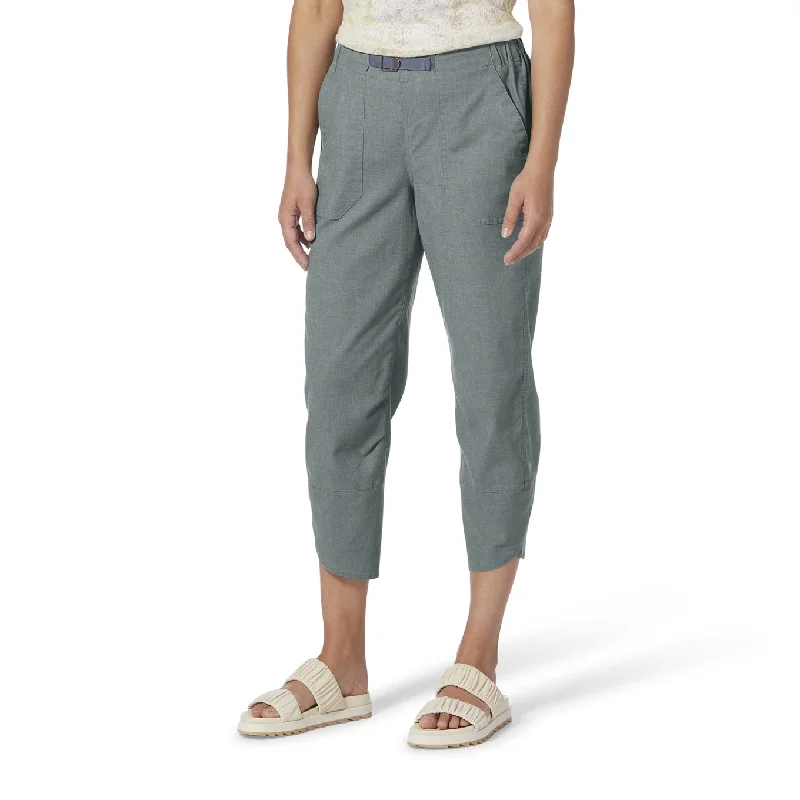 Women's Hempline Capri - Light Slate