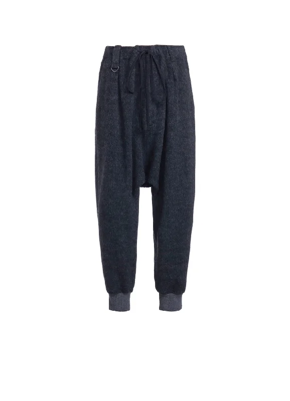 ECO WOOL BEAVER SARUEL RIB PANTS