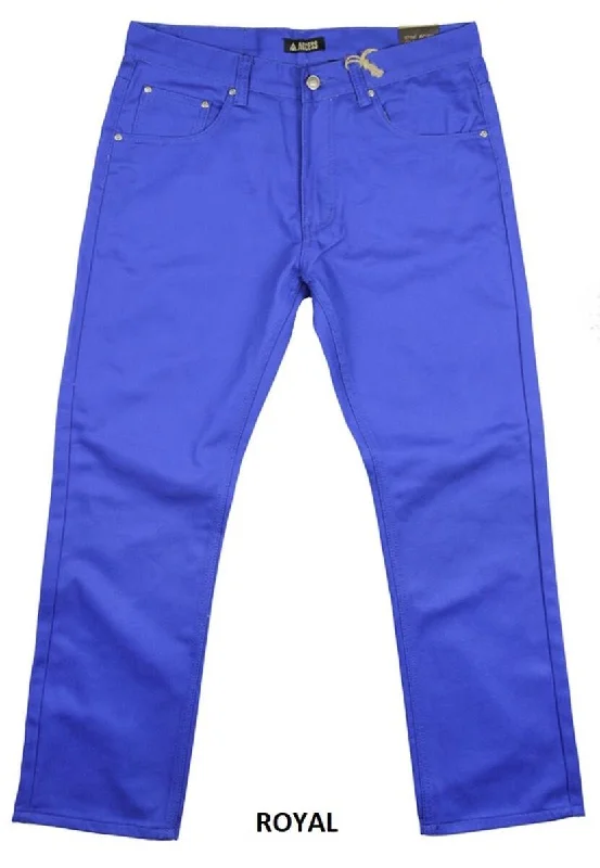 Access Apparel Royal Blue Men's Loose-Fit Jeans