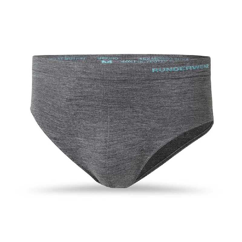 Merino Men's Briefs Grey