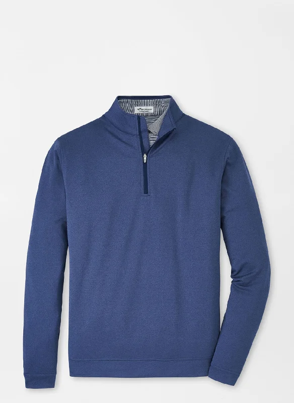 Peter Millar Perth Performance Melange Quarter-Zip