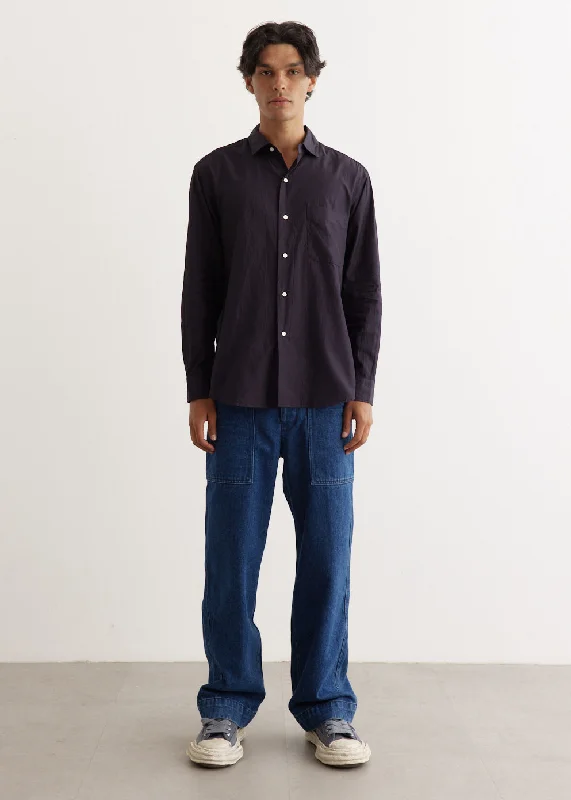 Semi Spread Collar Shirt