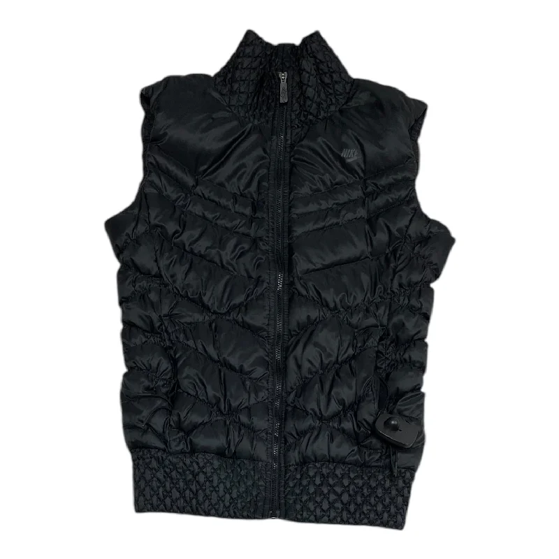 Vest Puffer & Quilted By Nike In Black, Size: Xs