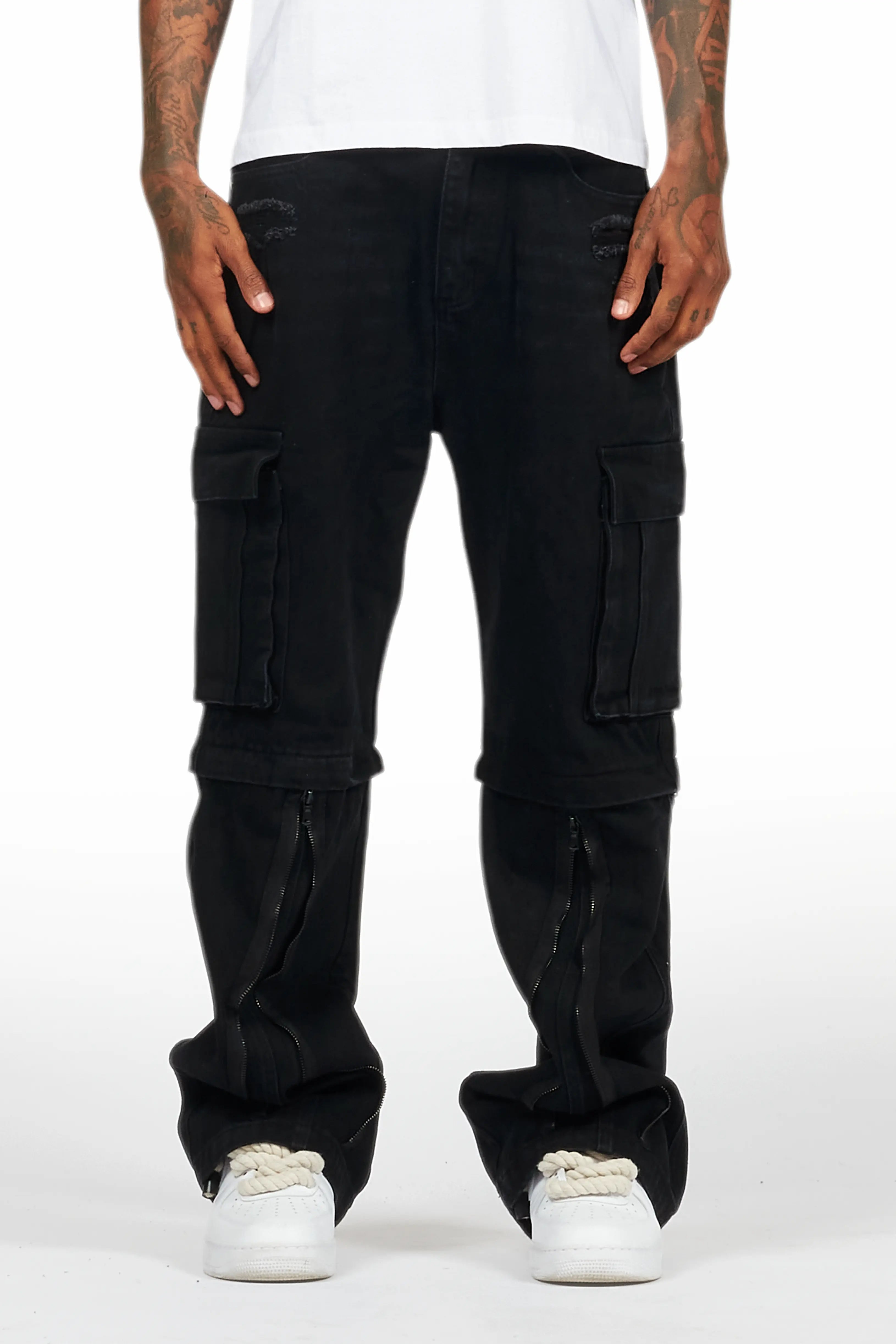 Rupert Black Baggy Fit Jean