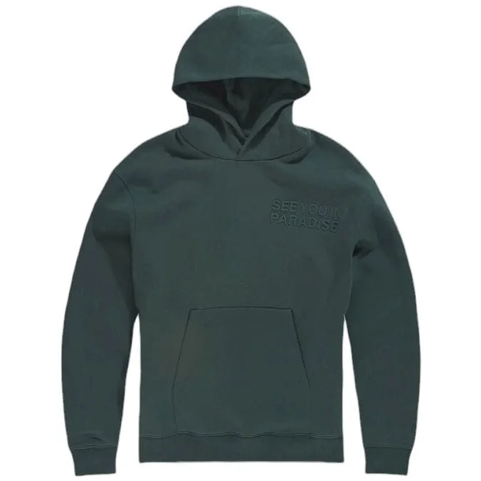 Jordan Craig Paradise Tonal Pullover Hoodie (Hunter Green) 8862H