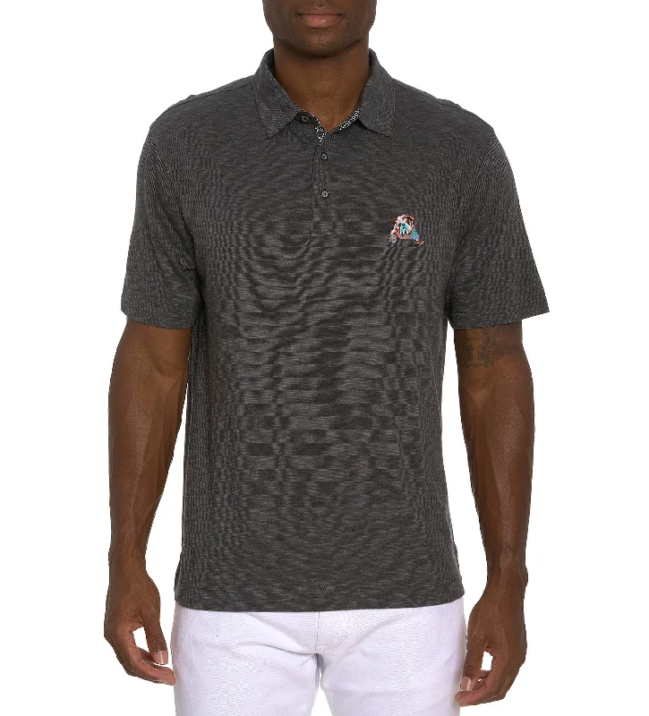 Robert Graham Short Sleeve Vandam Knit Polo