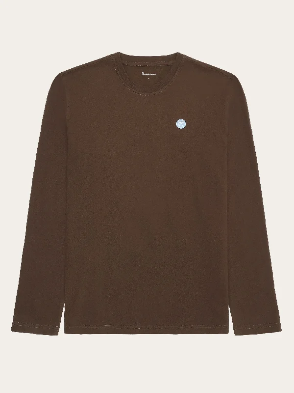 Badge long sleeve - Demitasse (brown)