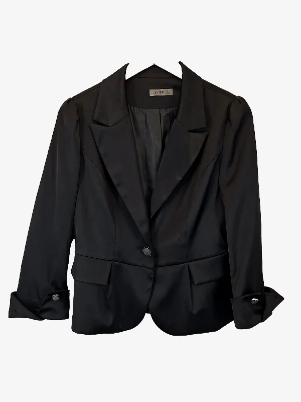 Favour Tailored Single Breast 3/4 Sleeve Blazer Size 12