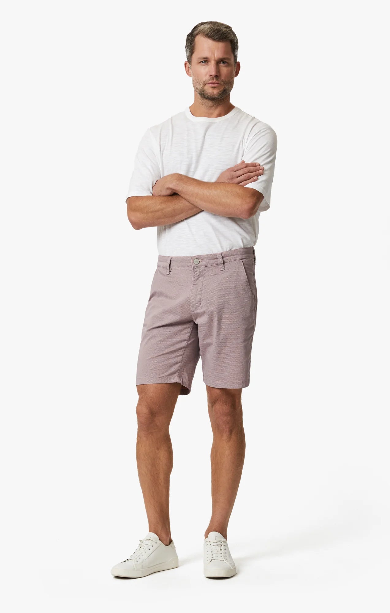 34 HERITAGE | Arizona Shorts | Fawn Tie Print