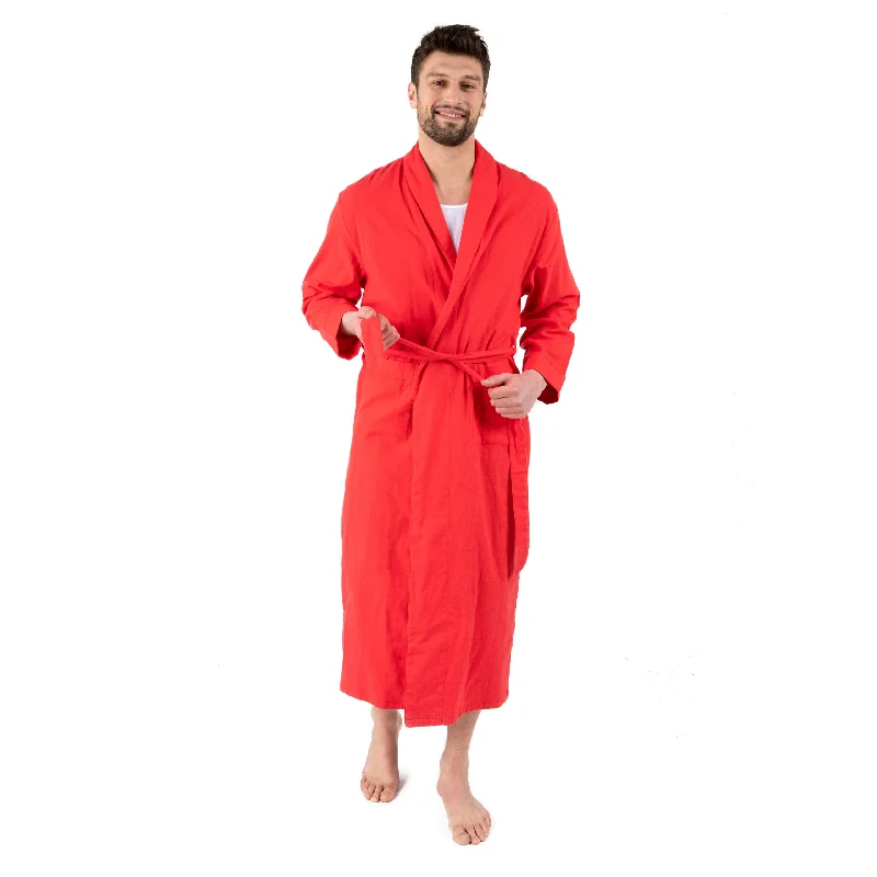 Mens Flannel Robe