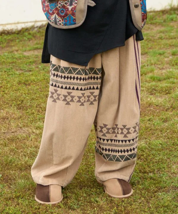 Men's Bohemian Corduroy Pants