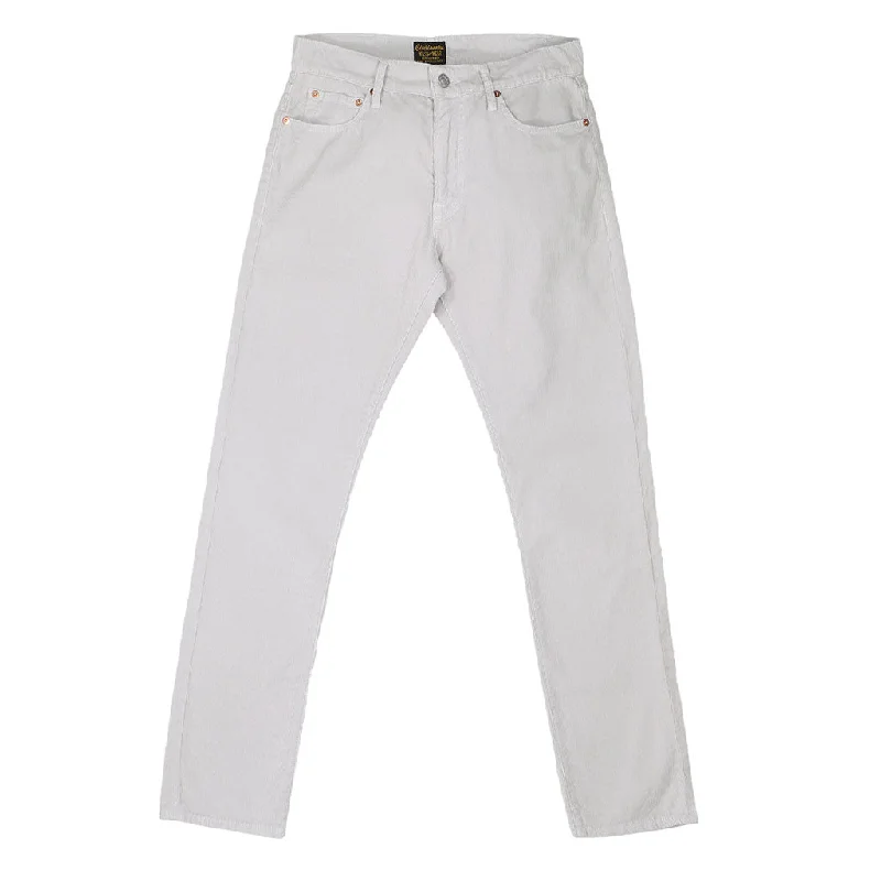 5-Pocket Slim Fit Corduroy Pants - Frost