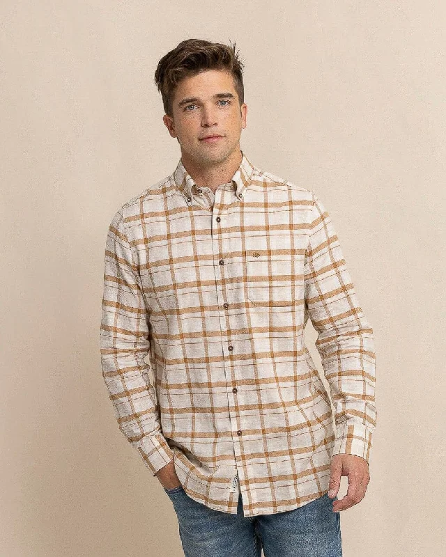 Botany Bay Plaid Long Sleeve Sport Shirt