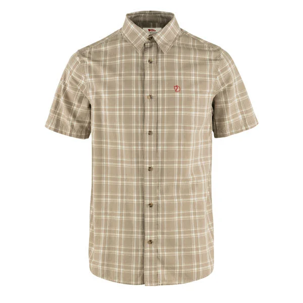 Fjallraven Ovik Lite Shirt SS Fossil-Chalk Rose