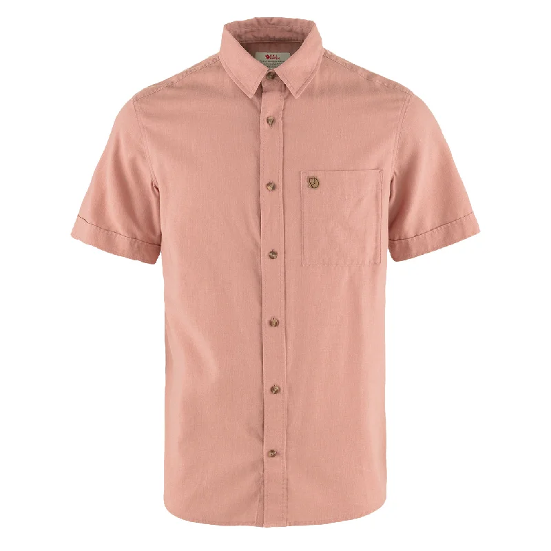 Fjallraven Ovik Travel Shirt SS Dusty Rose