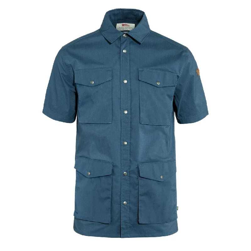 Fjallraven Raven SS Shirt Indigo Blue