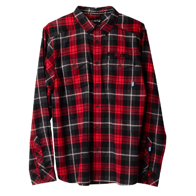 Kavu Lorenzo LS Shirt Timber Beast