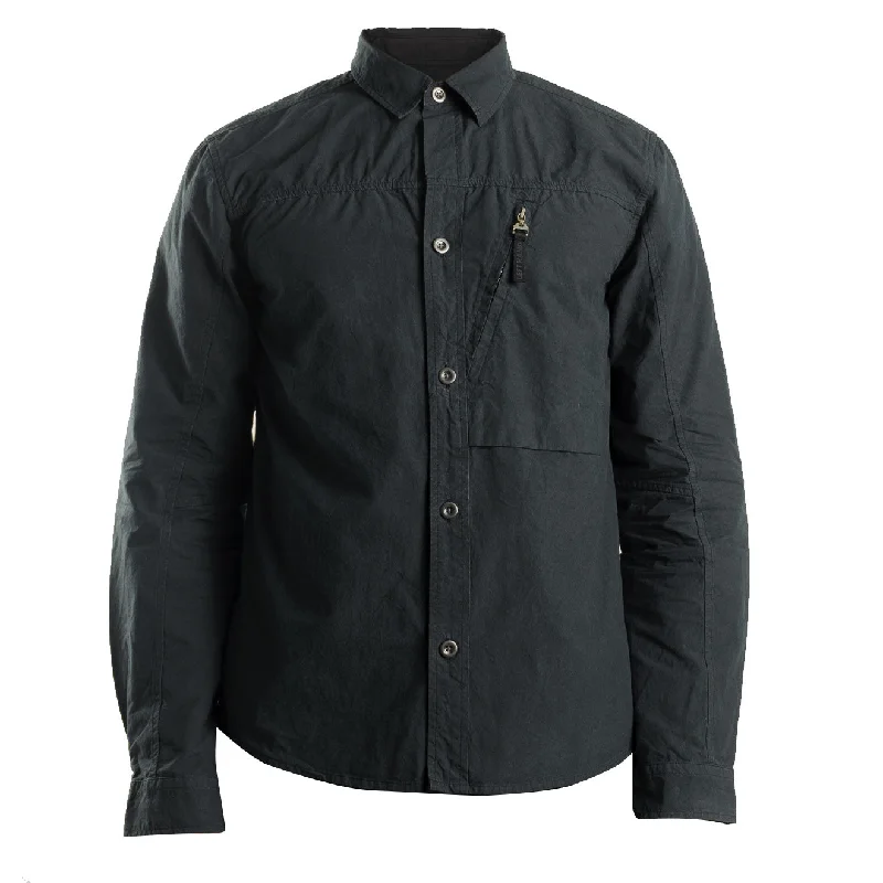 Left Hand Zip Pocket Shirt Black