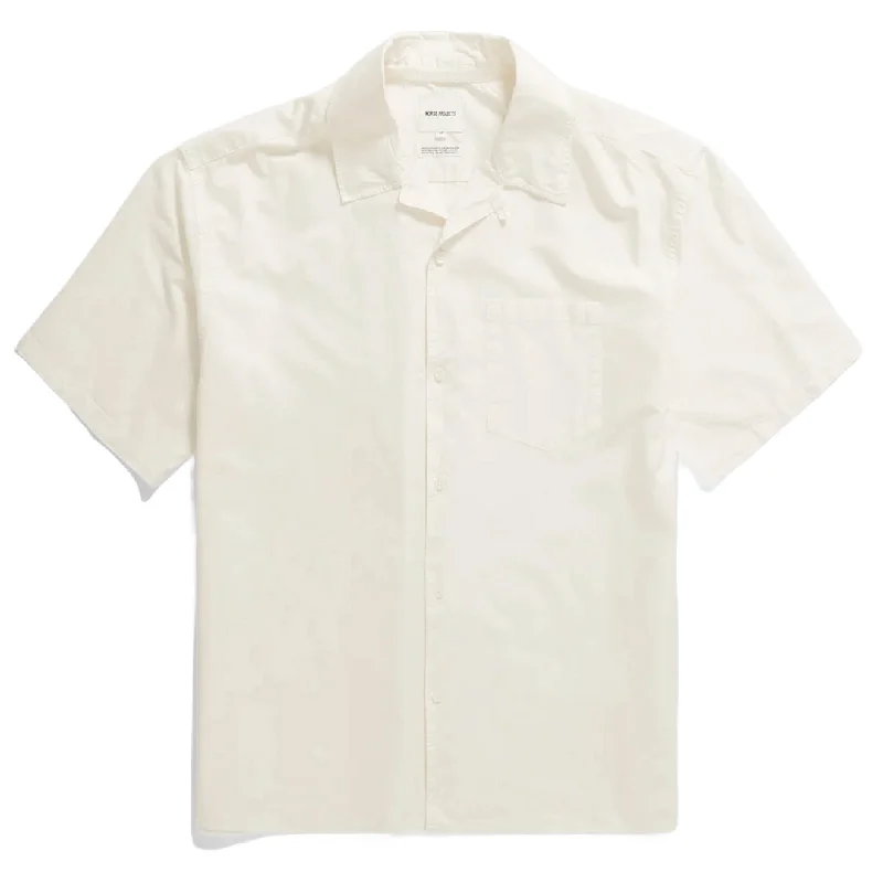 Norse Projects Carsten Tencel SS Shirt Enamel White