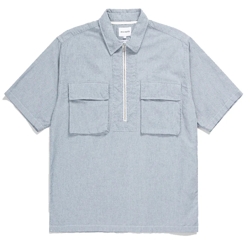 Norse Projects Ivan Cordura Tab Series SS Shirt Navy