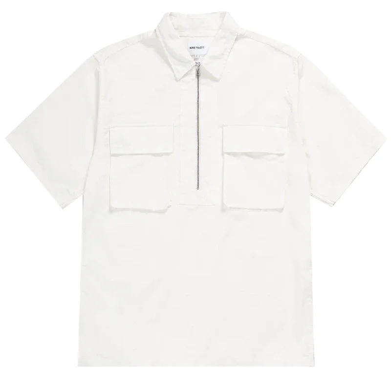 Norse Projects Ivan Cordura Tab Series SS Shirt White