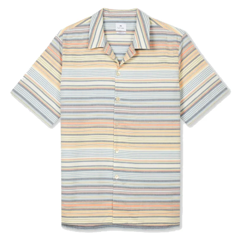 Paul Smith Multicolour Stripe Cotton Shirt