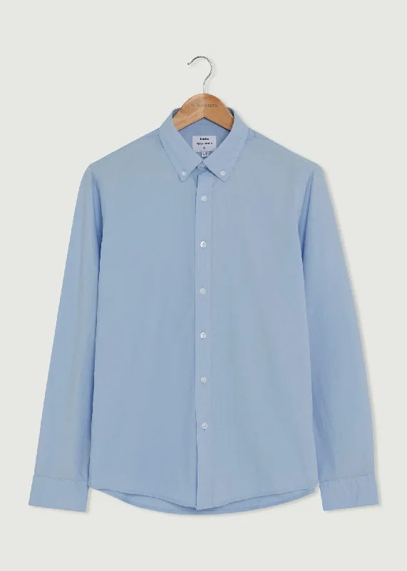 Peak Long Sleeve Shirt - Light Blue