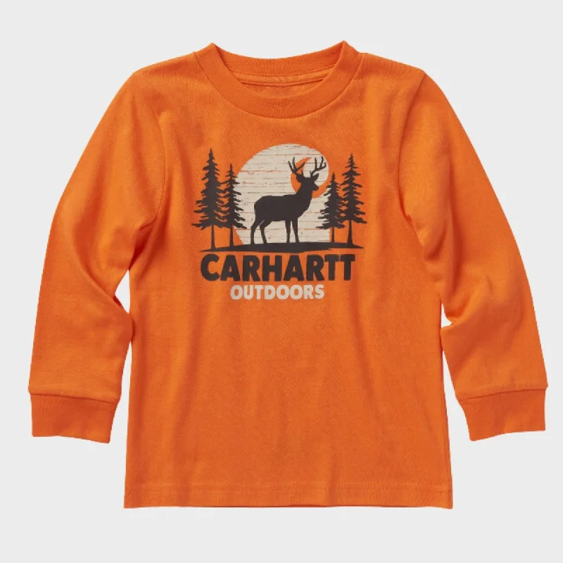 Kids Carhartt Top Orange Moon