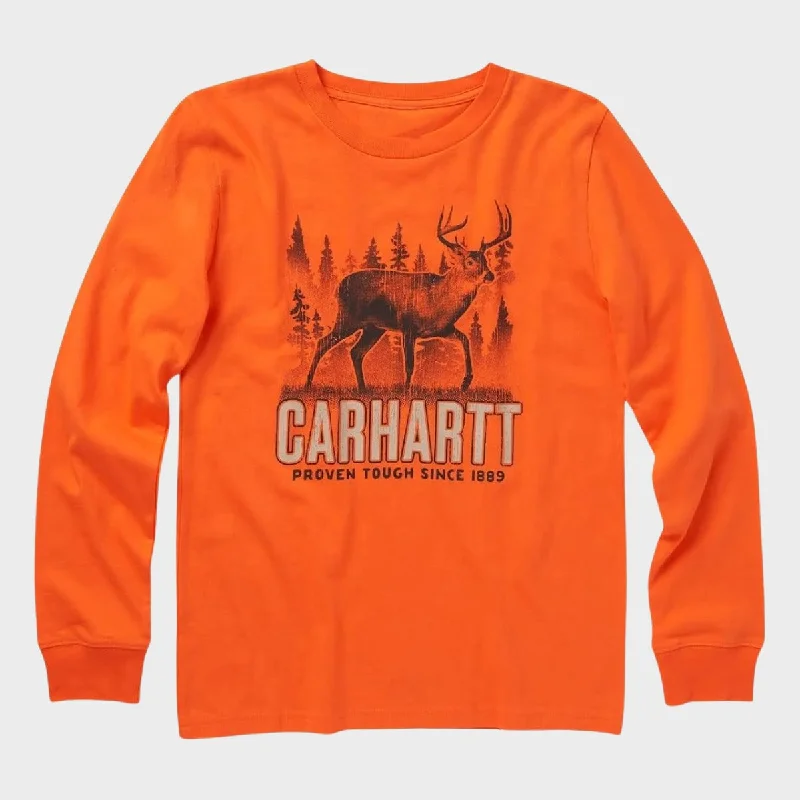 Kids Carhartt Top Orange